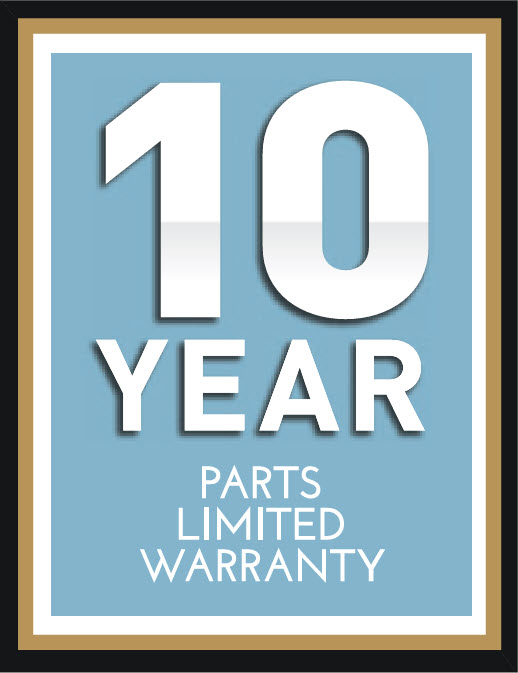 Luxaire 10 Year Parts Limited Warranty