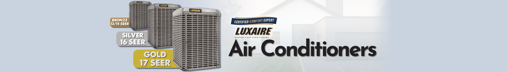 Luxaire Air Conditioner Banner